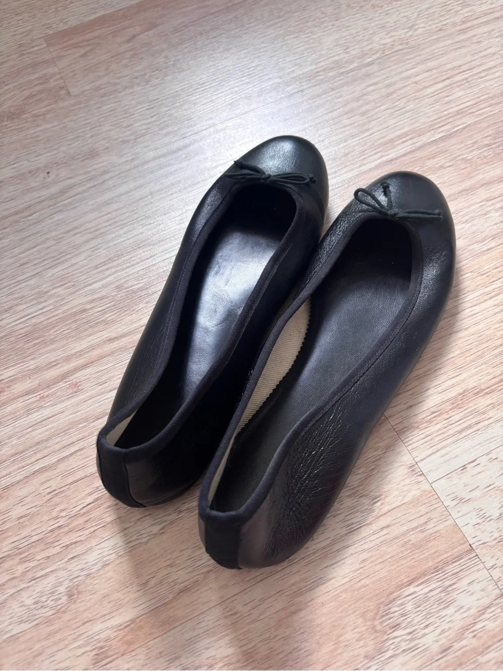 J. Crew Black Ballerina Flats Shoe Classic 7.5